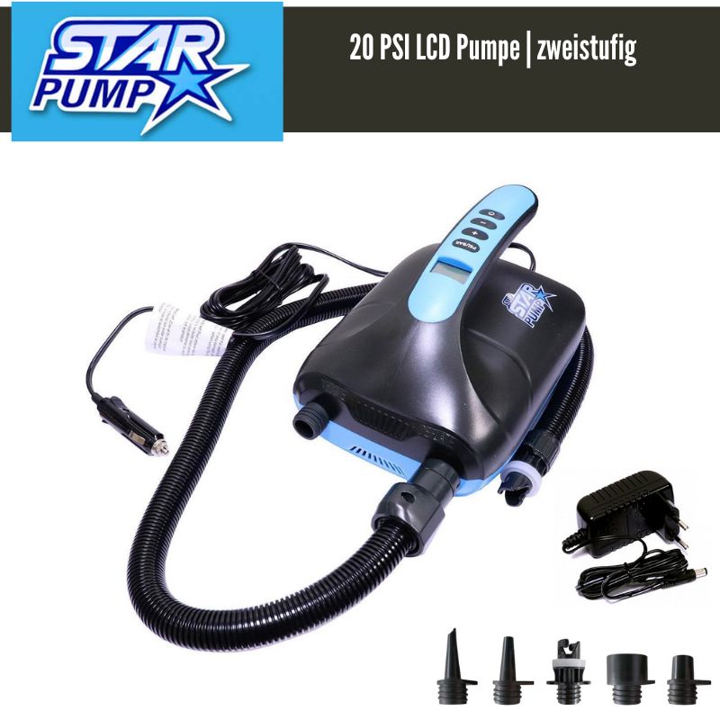 Star Pump 8 | 20 PSI DUAL SUP Pumpe | 12V
