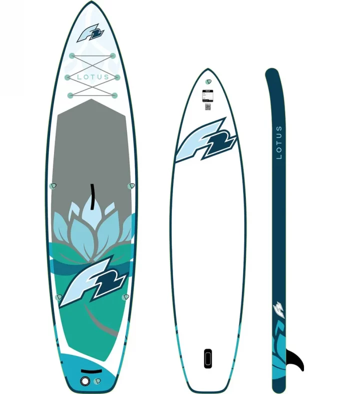F2 Lotus 10'6″ Allround SUP 2026 – 323x84x15 cm | blau – Bild 2