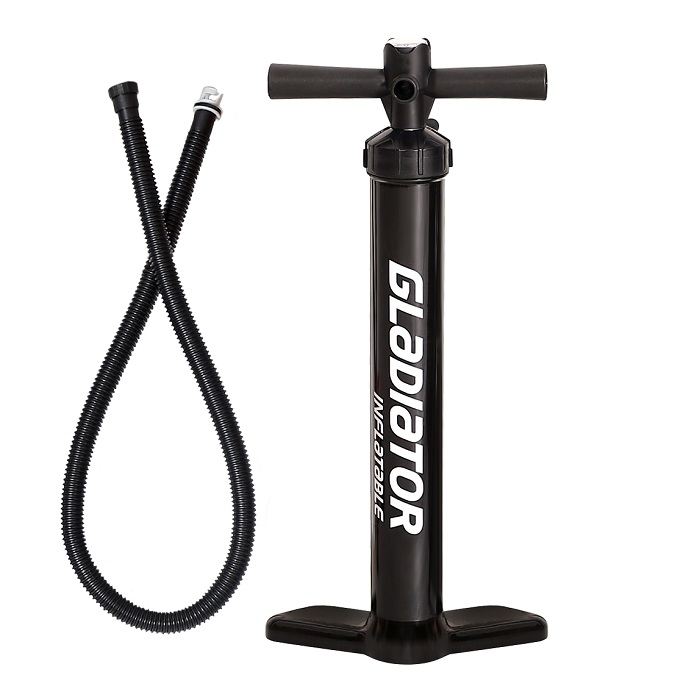 Gladiator-Pro-Pumpe.jpg Gladiator iSUP Doppelhubpumpe von Bravo – Bild 1