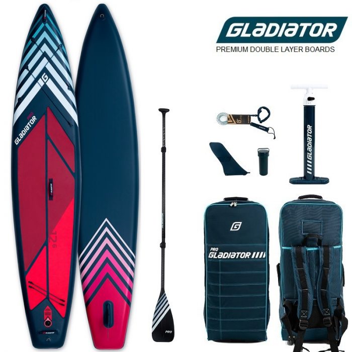 Gladiator Pro 12.6S Sporttourer SUP [380x76x15cm] - gebraucht – Bild 2