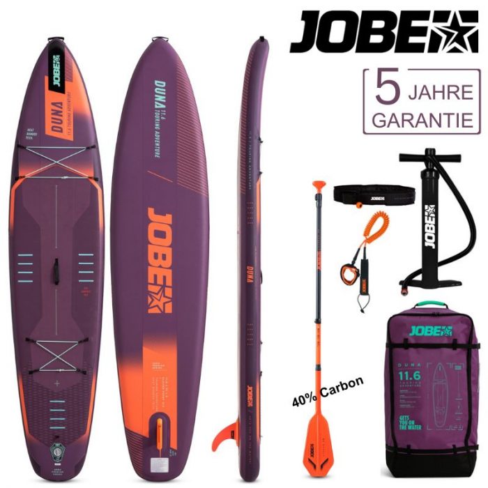 JOBE Duna 11.6 Touring Set (350x79x15cm) 2025 | purple | 5 Jahre Garantie – Bild 2