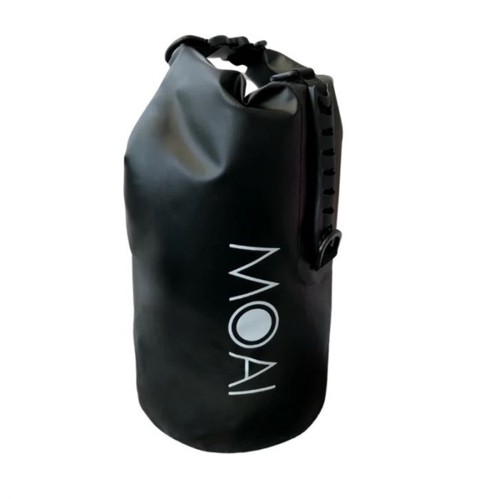 MOAI  Premium SUP Drybag | wasserdichter Rucksack  | 20 L | black – Bild 2
