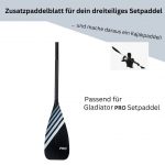 Gladiator PRO Kajak Blatt