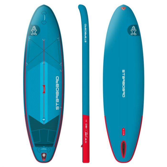 Starboard SUP 10.8 X 33 iGO DL ROLL Deluxe Lite [325x84x15cm] | 2024 | 5 Jahre Garantie – Bild 3