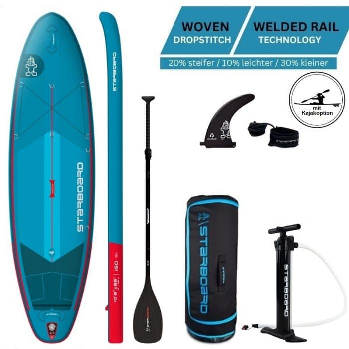 Starboard SUP 10.8 X 33 iGO DL ROLL Deluxe Lite [325x84x15cm] | 2024 | 5 Jahre Garantie – Bild 2