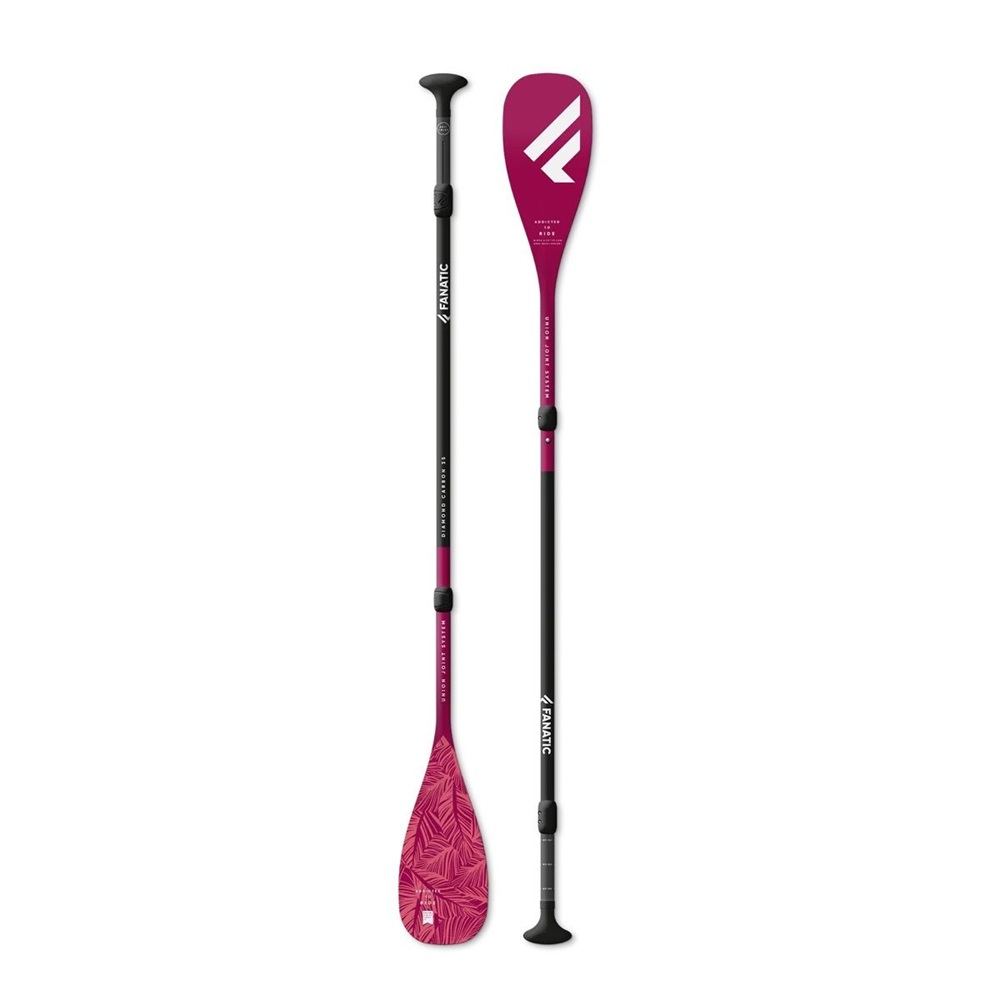 fanatic-diamond-carbon-35-3-pieces-lila Fanatic Diamond Carbon 35 SUP Paddel | 3-teilig | (lila) – Bild 1