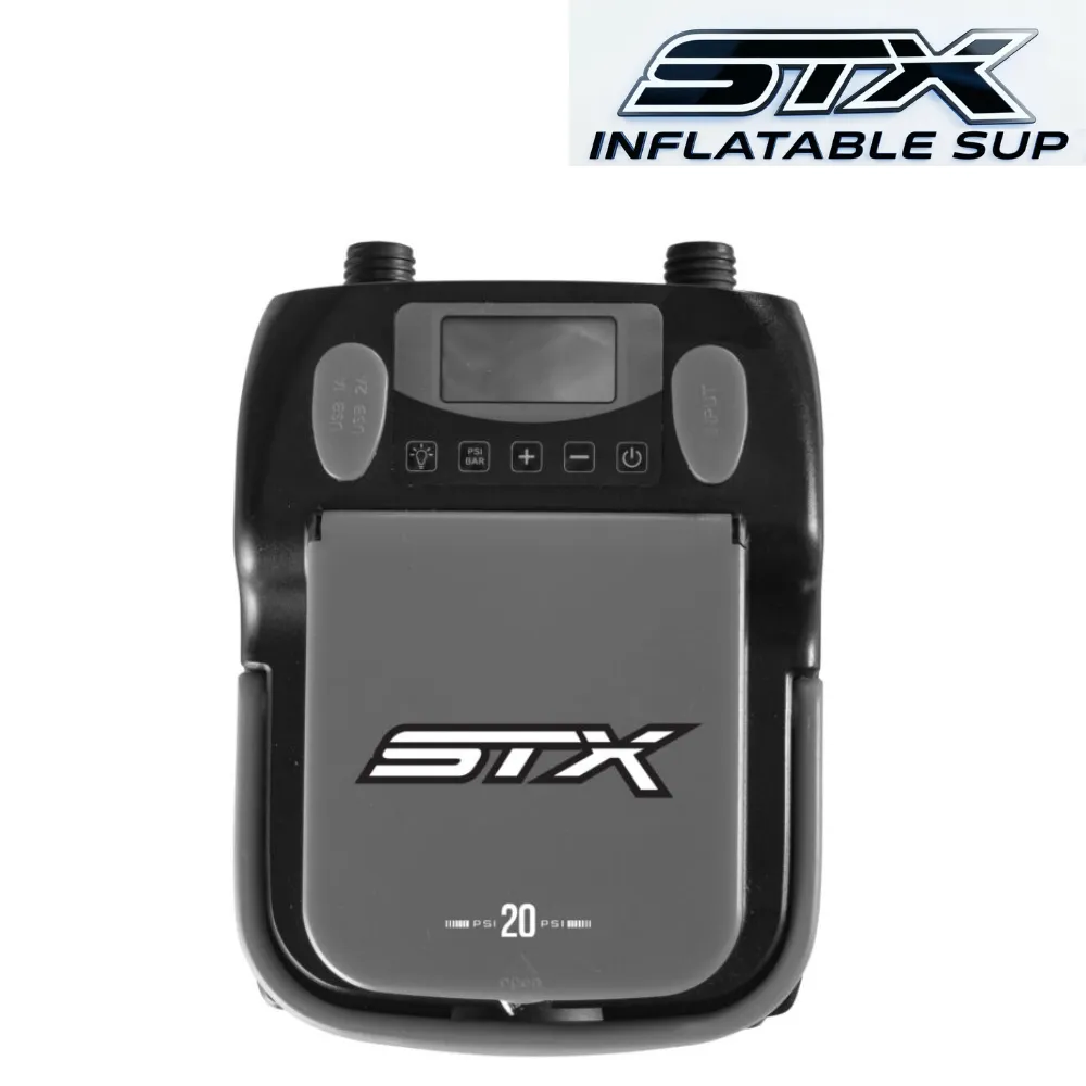 stx-elektrische-sup-pumpe-mit-akku-l1 STX SUP Pumpe mit integr. Akku | 20 PSI – Bild 1
