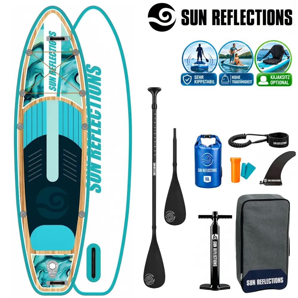 Sun Reflections 10.8 Ocean Mirage SUP Board 2027 mit Zubehör