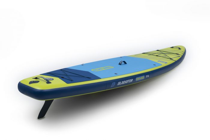 Gladiator One 11.4 Cruiser SUP Board Set 2026 (345x81x15cm) | lime – Bild 4
