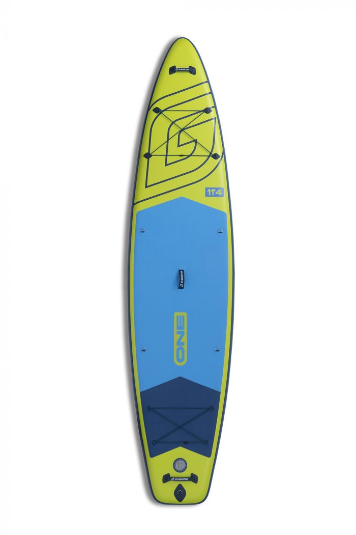 Gladiator One 11.4 Cruiser SUP Board Set 2026 (345x81x15cm) | lime – Bild 2