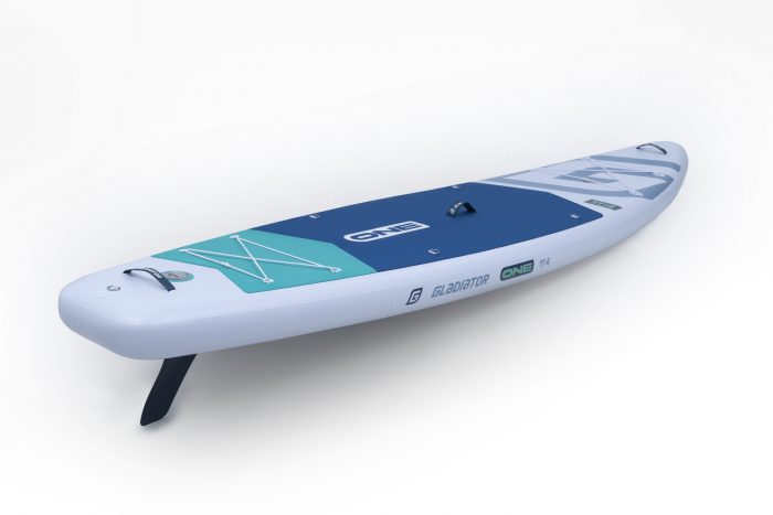 Gladiator One 11.4 Cruiser SUP Board Set 2026 (345x81x15cm) | white – Bild 6