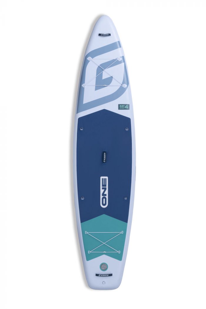 Gladiator One 11.4 Cruiser SUP Board Set 2026 (345x81x15cm) | white – Bild 2