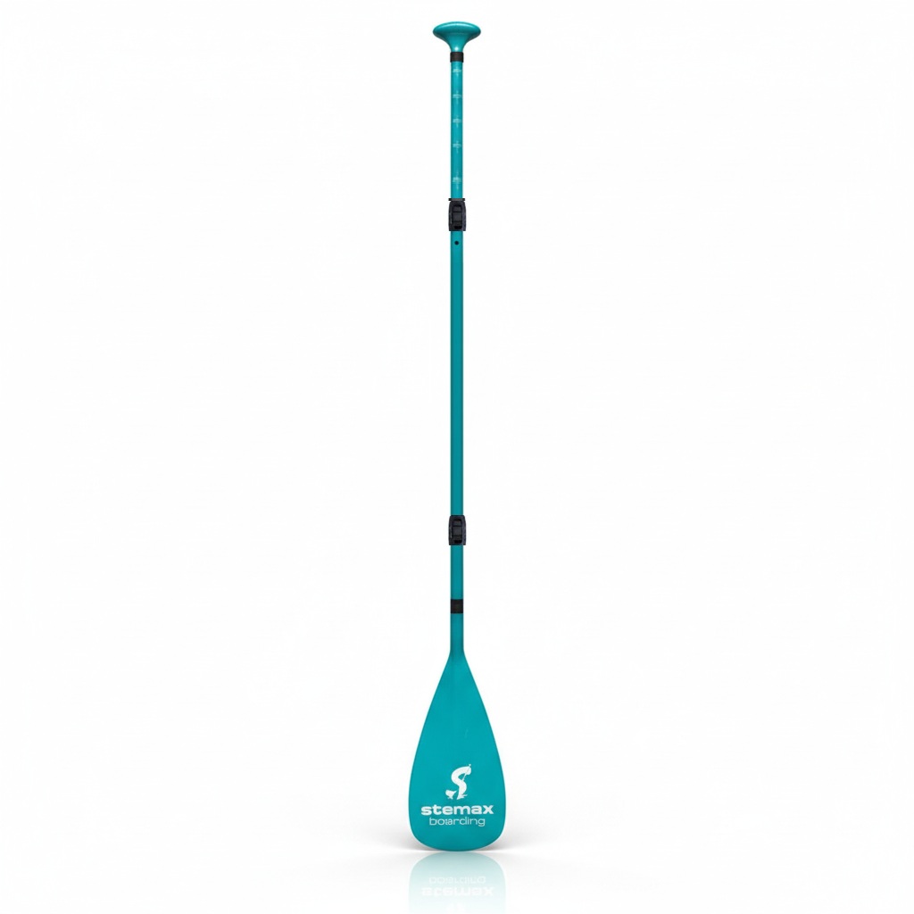 Stemax Vollfiberglas Paddel 3.teilig türkis Stemax Carbon/Fiberglas Paddel (3-teilig) türkis – Bild 1