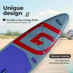 Gladiator One 11.4 Cruiser SUP Board Set 2026 (345x81x15cm) | grey – Bild 4