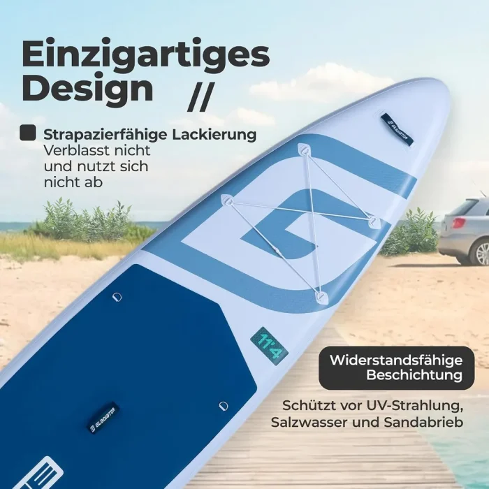 Gladiator One 12.6T Touring SUP Board Set 2026 (380x81x15cm) – Bild 5