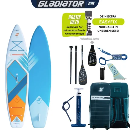 Gladiator Elite 11’4 Cruiser/ Tourer SUP [347x81x12,5cm] 2026