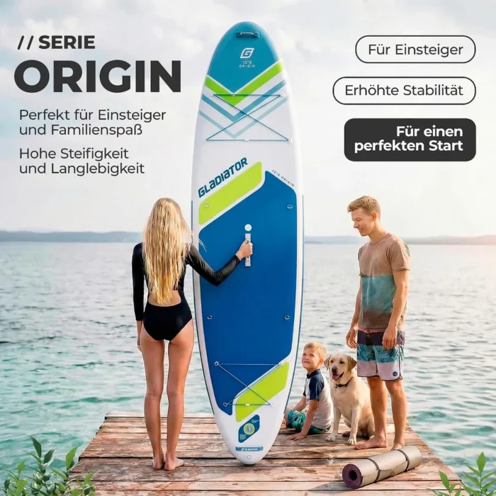 Gladiator Origin 10.8 Allround SUP 2026 (328x86x15cm) – Bild 8