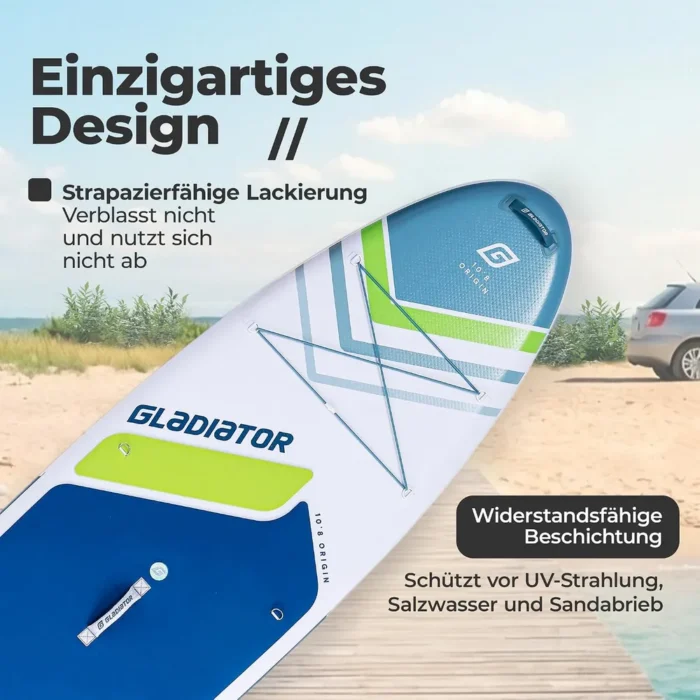 Gladiator Origin 10.8 Allround SUP 2026 (328x86x15cm) – Bild 6