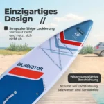 Gladiator Origin 12.6T Touring SUP 2026 (380x81x15cm) – Bild 6
