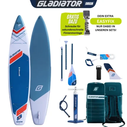 Gladiator Origin 12.6T Touring SUP 2026 (380x81x15cm)
