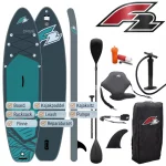 F2 Drive 11'5" 2026 Cruiser SUP – 350x85x15 cm | inkl. Kajakzubehör | petrol
