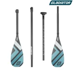 Gladiator Pro Vollcarbon SUP Kajakpaddel | 650g | 4-teilig – Bild 2
