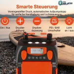 AIR JET SUP Pumpe mit integr. Akku | 20 PSI mit vielen Extras – Bild 8