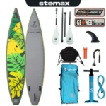 Stemax Nature 12.6 WOW Touring SUP [384x81x15cm] 2026 | Kajak Set