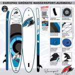 F2 Sector 11'5" 2026 Cruiser SUP – 350x85x15 cm | inkl. Kajakzubehör – Bild 2