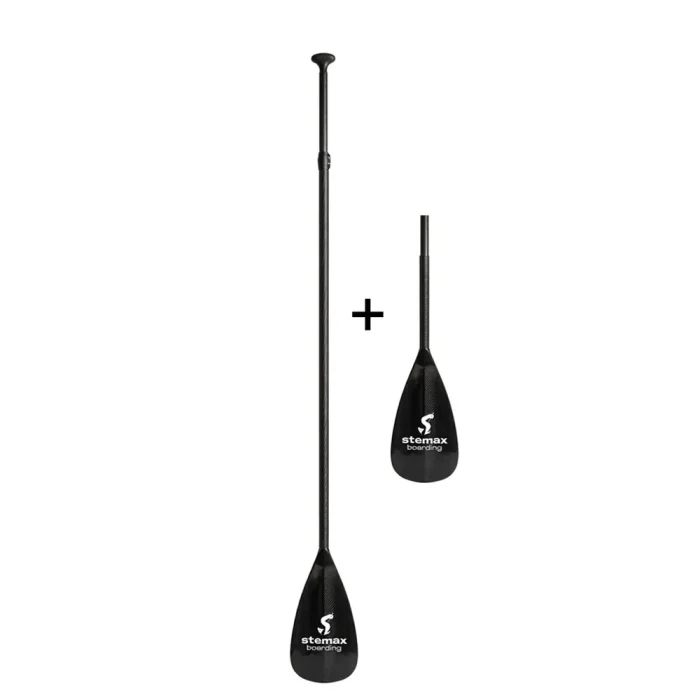 Stemax Carbon Hybrid SUP und Kajakpaddel | 2-in-1 | 4-teilig – Bild 2