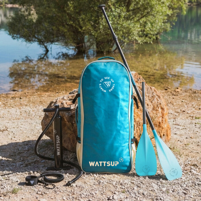 WattSUP Marlin 12.5 SUP Board Set 2026 [378x86x15cm] – Bild 2