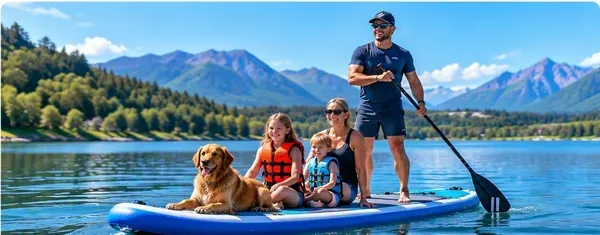 SUP Board für Personen über 100 kg und Familien