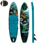 IBoard Flowers 11.0 SUP Board Set 2027 [335x81x15cm] Komplettset inkl. Kajakzubehör