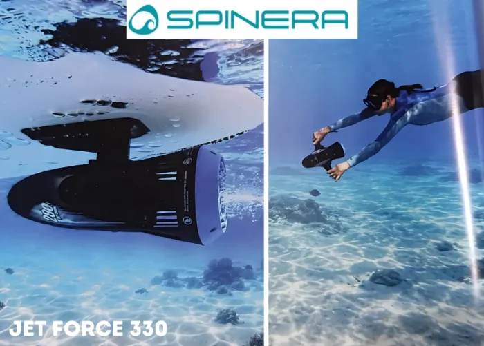 Spinera Jet Force 330 – Unterwasser Scooter | Elektrischer SUP Motor für Paddle Boards | mit Fernbedienung – Bild 2