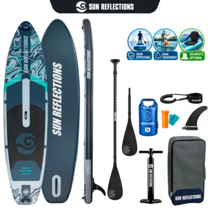 Sun Reflections 10.8 Forest Grey SUP Board [325x84x15 cm] Minicombo 2027