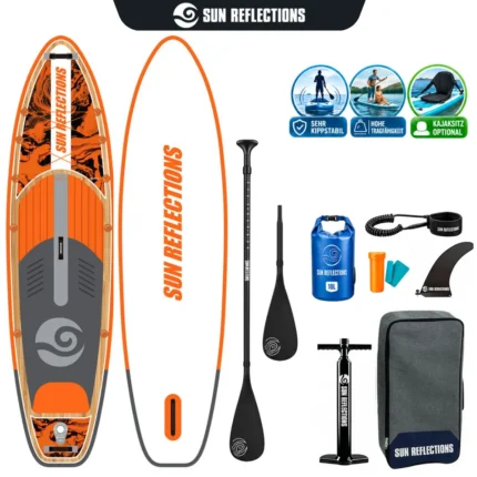 Sun Reflections 10.8 Orange SUP Board [325x84x15 cm] Minicombo 2027