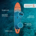 WattSUP F11 11.0  SUP Board Set [335x81x15cm] Komplettset – Bild 2